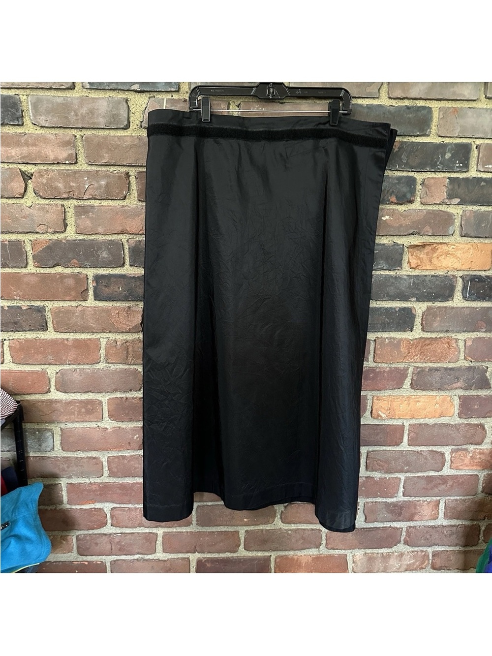 Rozae Nichols Silk Skirt Designer Midi Wrap Style SMALL (34 X 37)